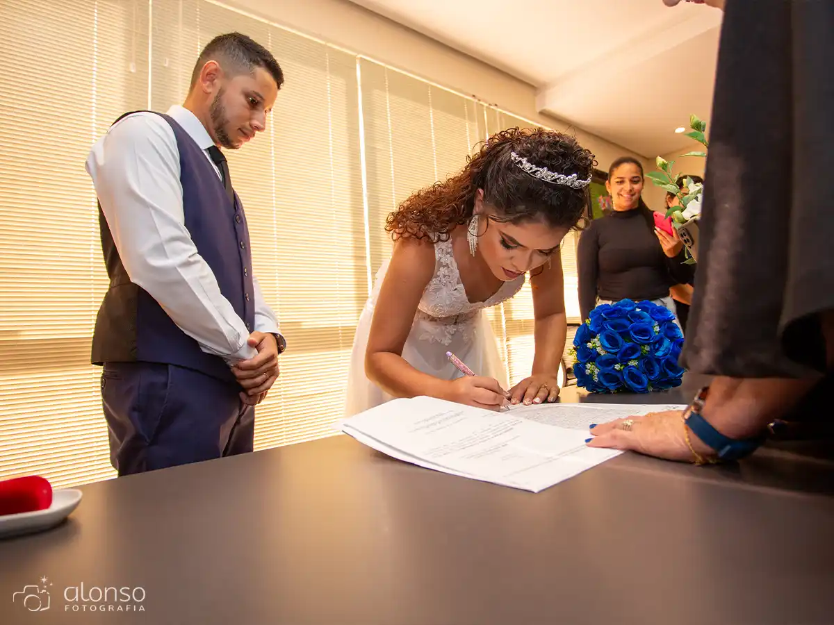Assinatura cartório Floripa casamento