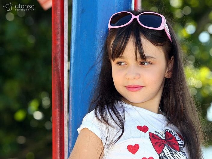 Book fotográfico menina